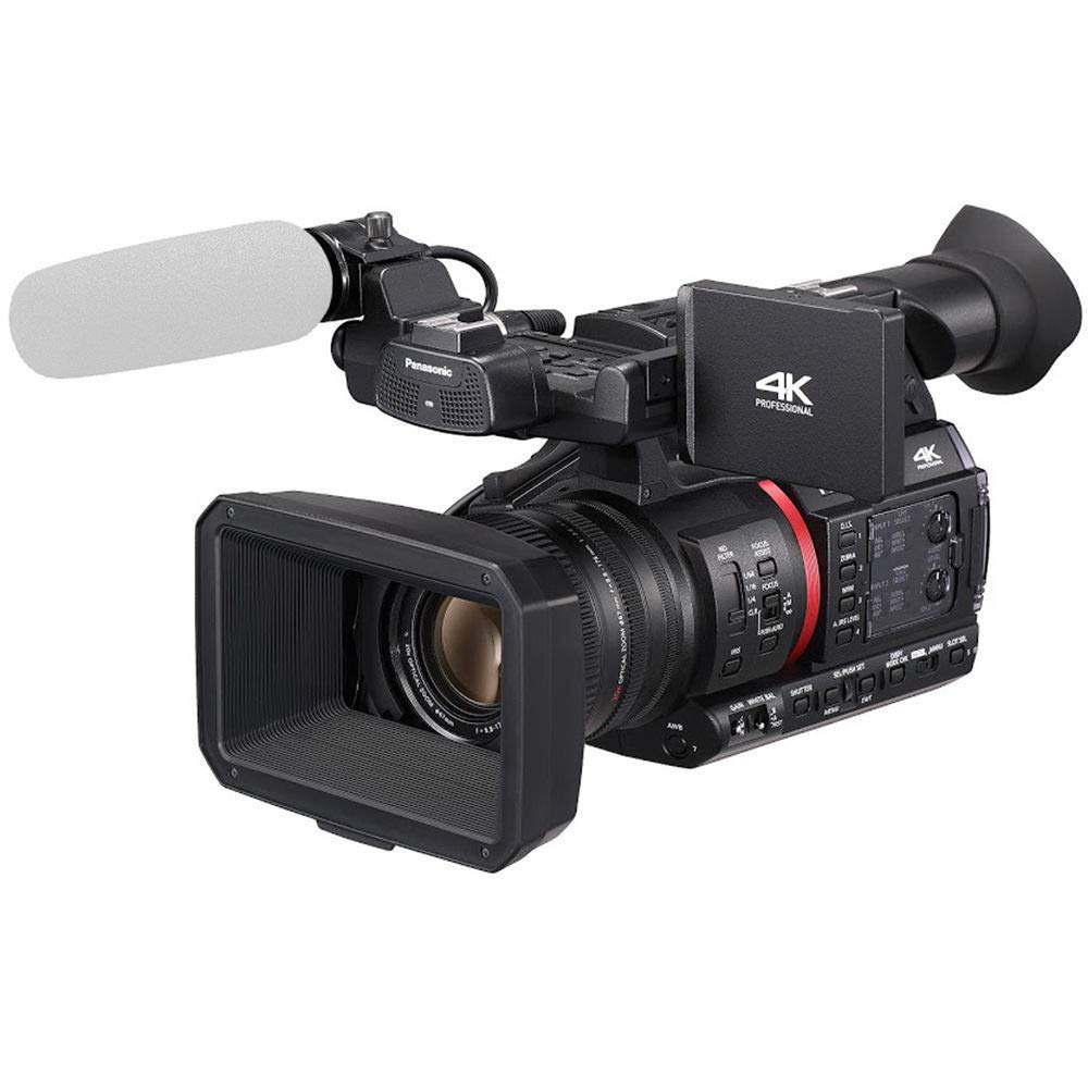 Panasonic AG-CX350 4K Camcorder Deluxe Bundle Includes: Atomos Ninja V 5" 4K HDMI Recording Monitor - SanDisk Extreme 128 Memory Card - 3 Piece Multi Coated HD Filter Kit 67mm and Much More 5