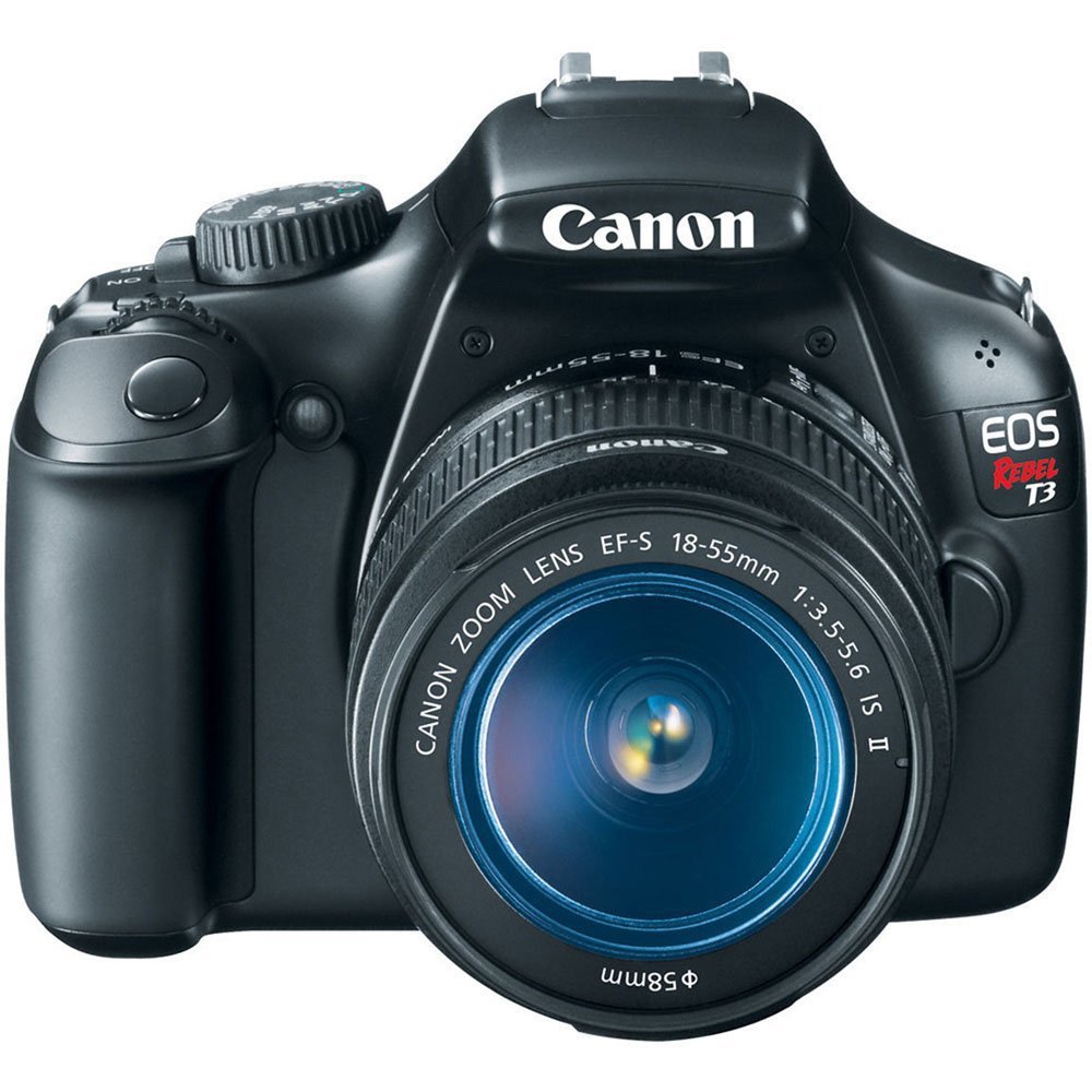 Canon EOS Rebel T3 12.2 MP CMOS Digital SLR with 18-55mm IS II Lens + Canon EF 75-300mm f/4-5.6 III Telephoto Zoom Lens 6