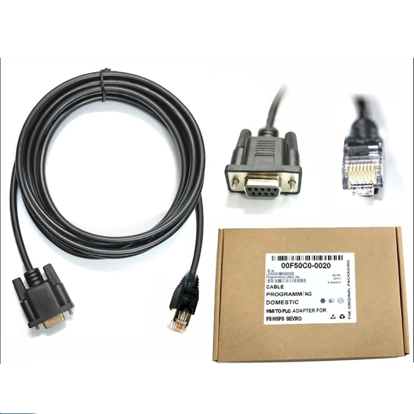 MDWXDOFP HSP5 00F50C0-0020 for KEB F5/C5/F6/H6 Frequency Converter Debugging Connection Line Communication Cable(5m) 1