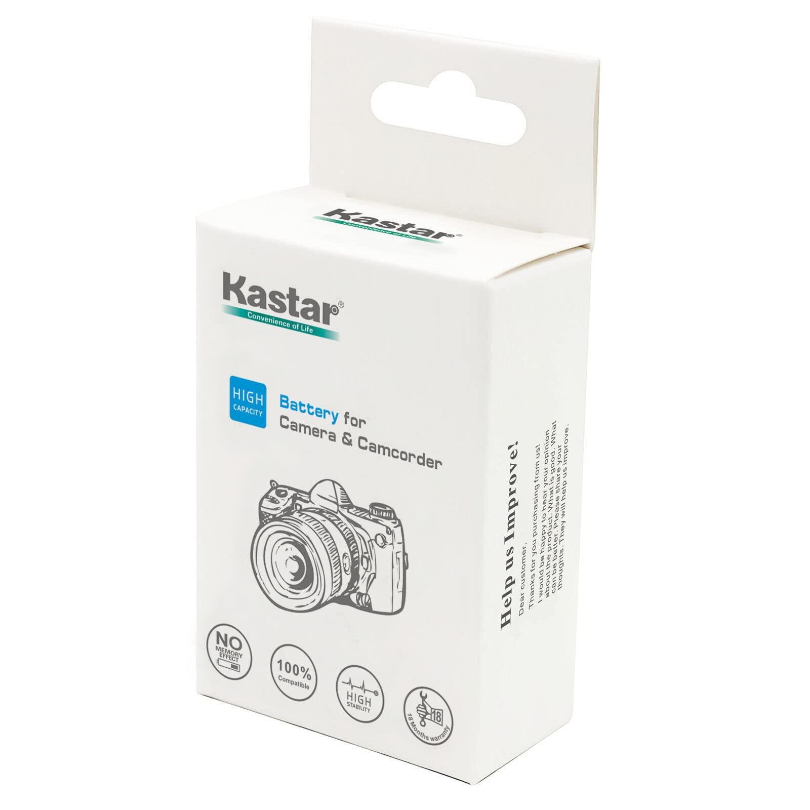 Kastar 4-Pack Battery and LTD2 USB Charger Replacement for Ricoh DB-110 Battery, Ricoh GR III Digital Camera, Ricoh GR IIIx Digital Camera, Ricoh WG-6 Digital Camera, Ricoh G900 Digital Camera 5