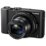 Panasonic LUMIX LX10 4K Digital Camera, 20.1 Megapixel 1-Inch Sensor, 3X Leica DC Vario-SUMMILUX Lens, F1.4-2.8 Aperture, Power O.I.S. Stabilization, 3-Inch LCD, DMC-LX10K (Black) 4
