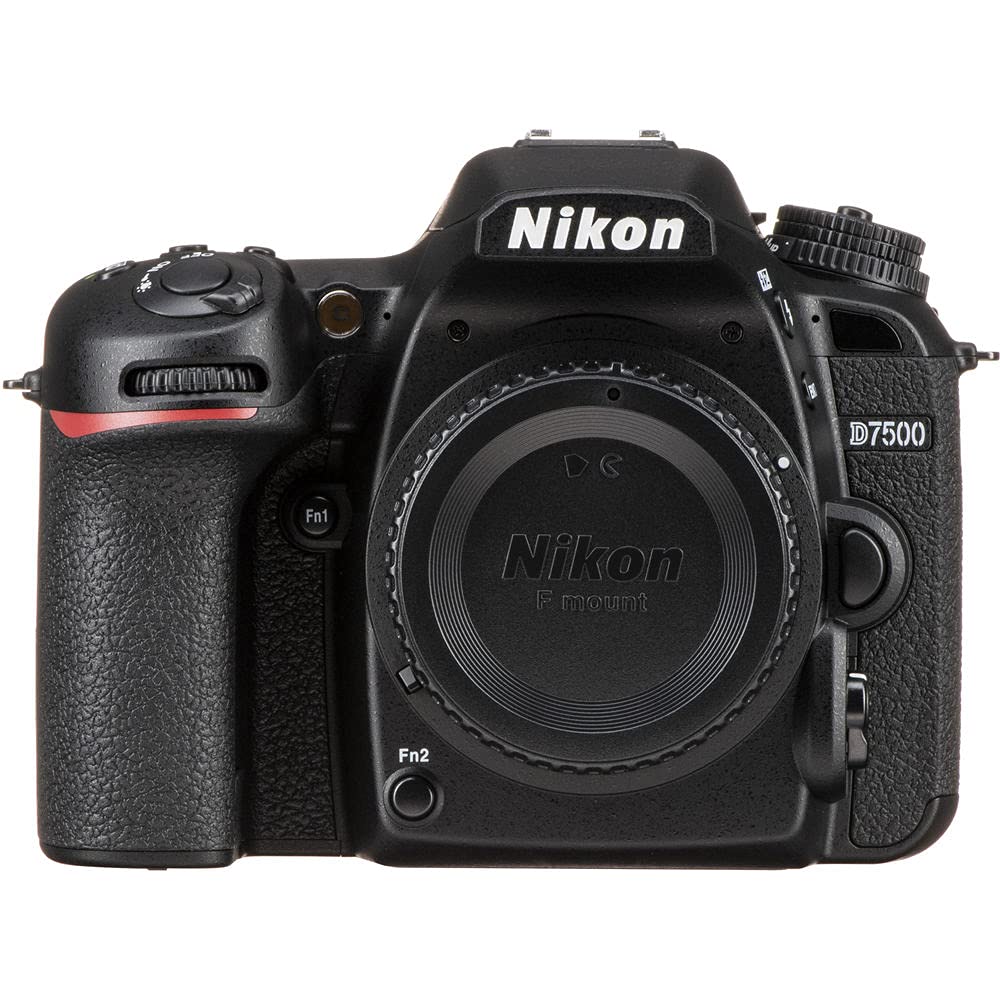 Nikon D7500 20.9MP DSLR Digital Camera with AF-S 50mm f/1.4G Lens (1581) Deluxe Bundle -Includes- Sandisk 64GB SD Card + Large Camera Bag + Filter Kit + Spare Battery + Telephoto Lens + More 2