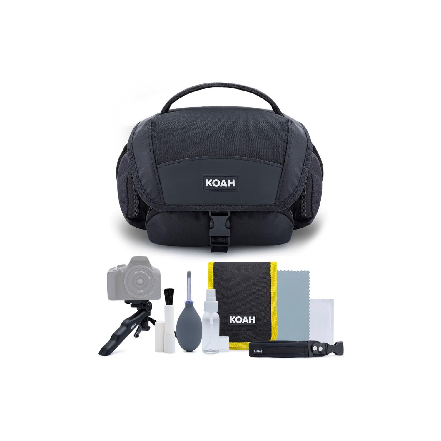 Pentax K-3 Mark III Monochrome Camera Body (Black) - High-Resolution DSLR Bundle with Ricoh Pentax O-GPS2 GPS Unit, Camera System Gadget Bag, and 64GB Memory Card (4 Items) 5