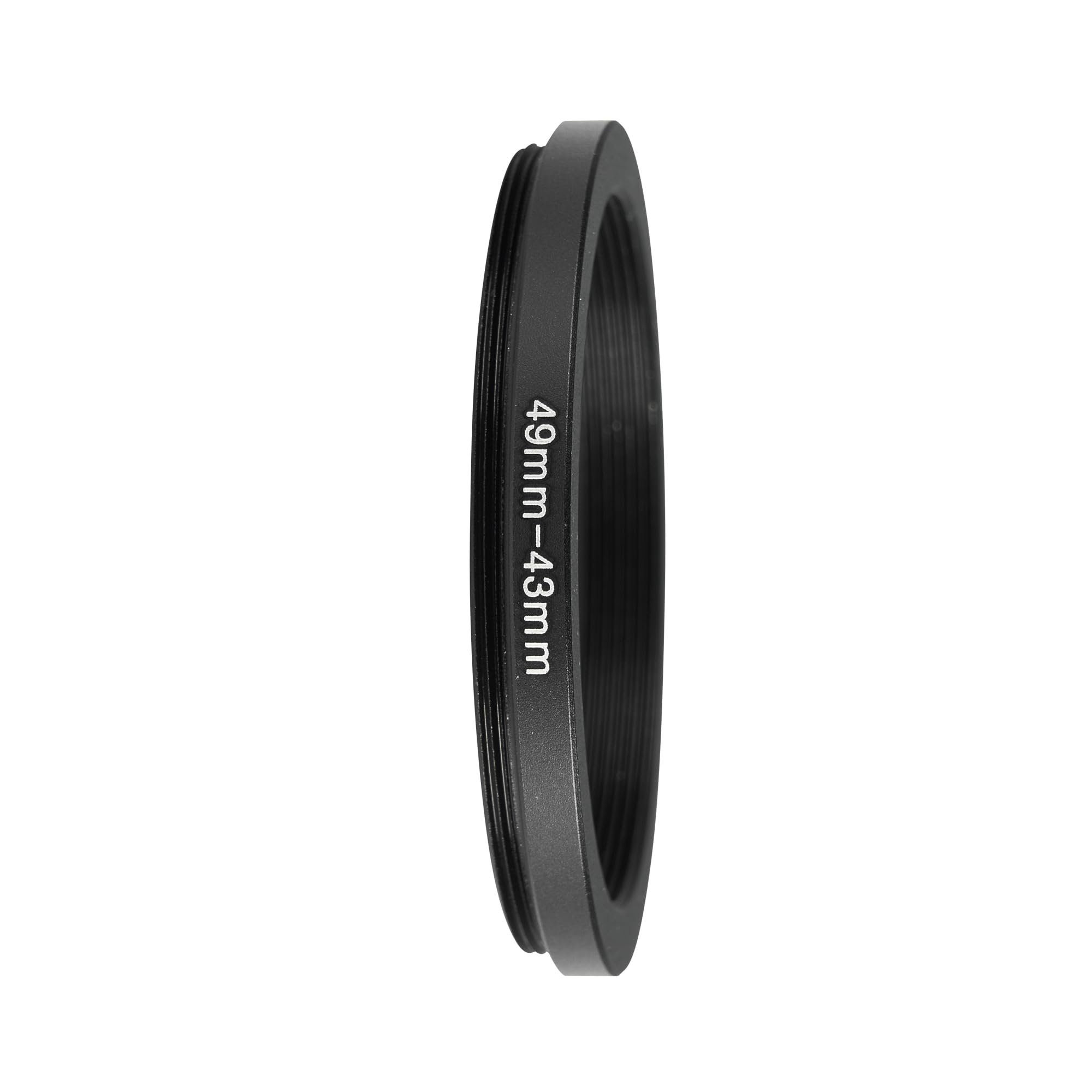 YLLXZQ Step-up Adapter Rings,49mm to 43mm Step Up Ring,Step-Down Rings Filter Ring Adapter,for All Brands of DSLR Camera Lens UV ND CPL Stepping Rings Step Down Rings Filter Adapter 4