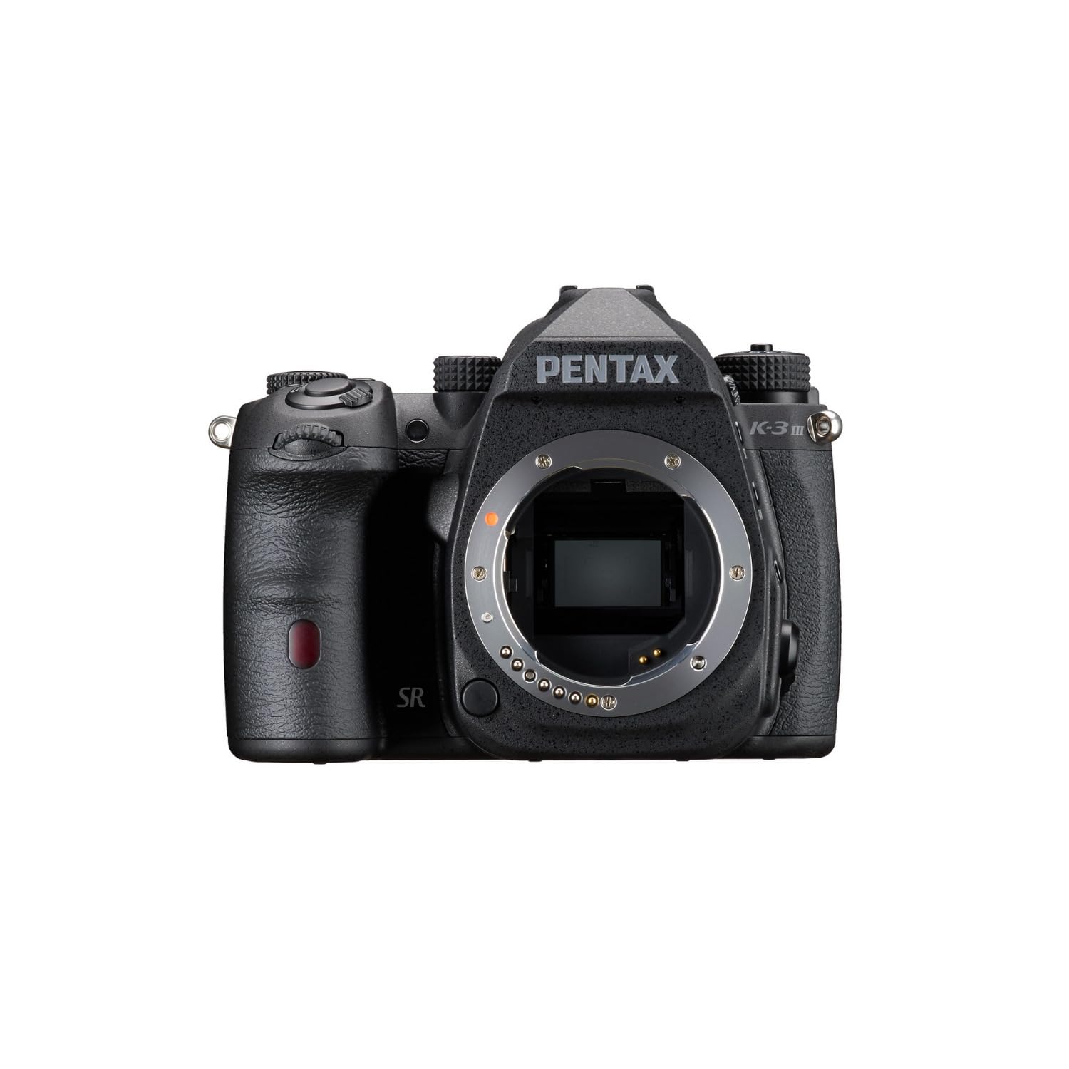 Pentax K-3 Mark III Monochrome Camera Body (Black) - High-Resolution DSLR Bundle with Ricoh Pentax O-GPS2 GPS Unit, Camera System Gadget Bag, and 64GB Memory Card (4 Items) 3