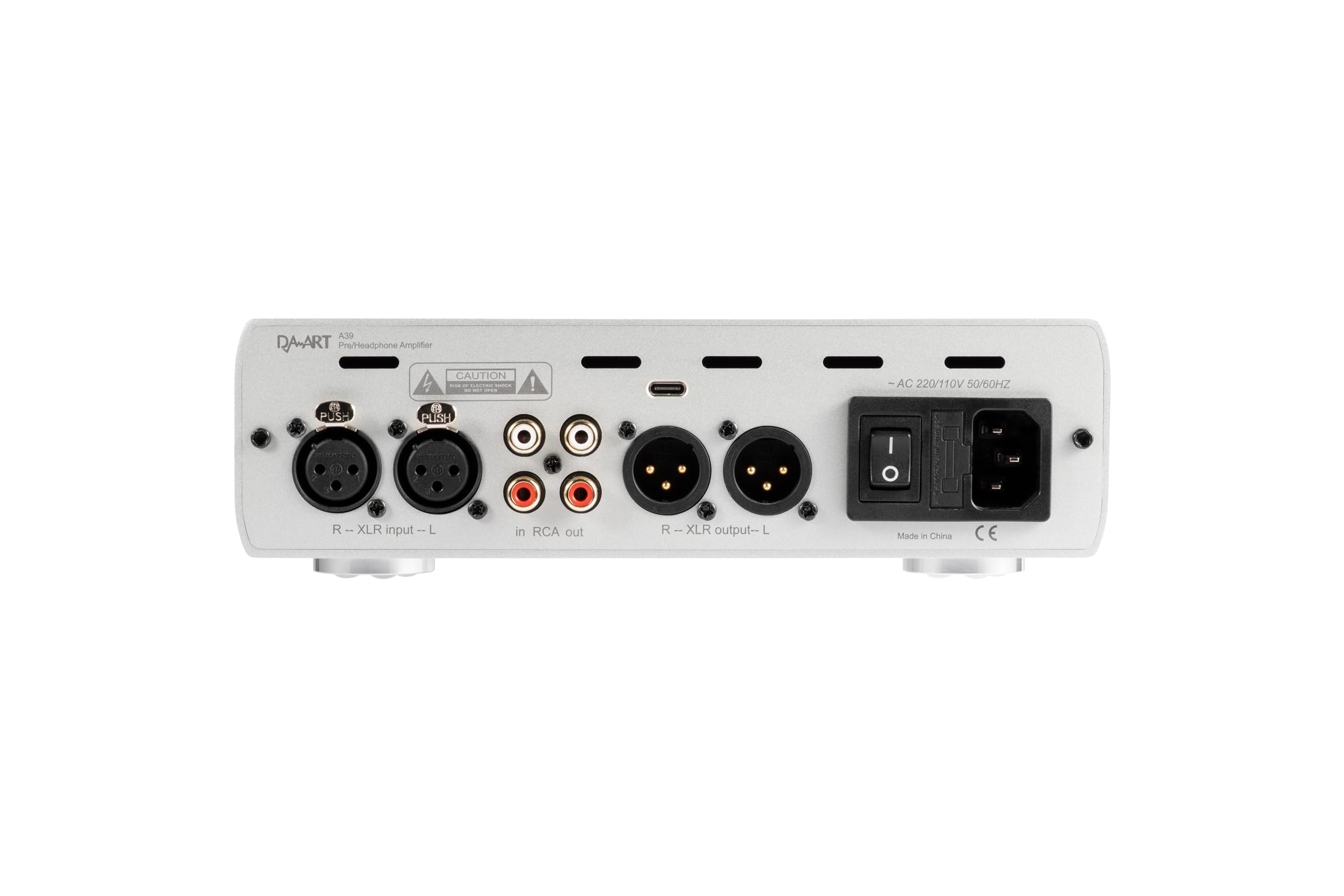 Yulong A39 Pre-Amplifier Balanced Headphone Amplifier (Silver) 4