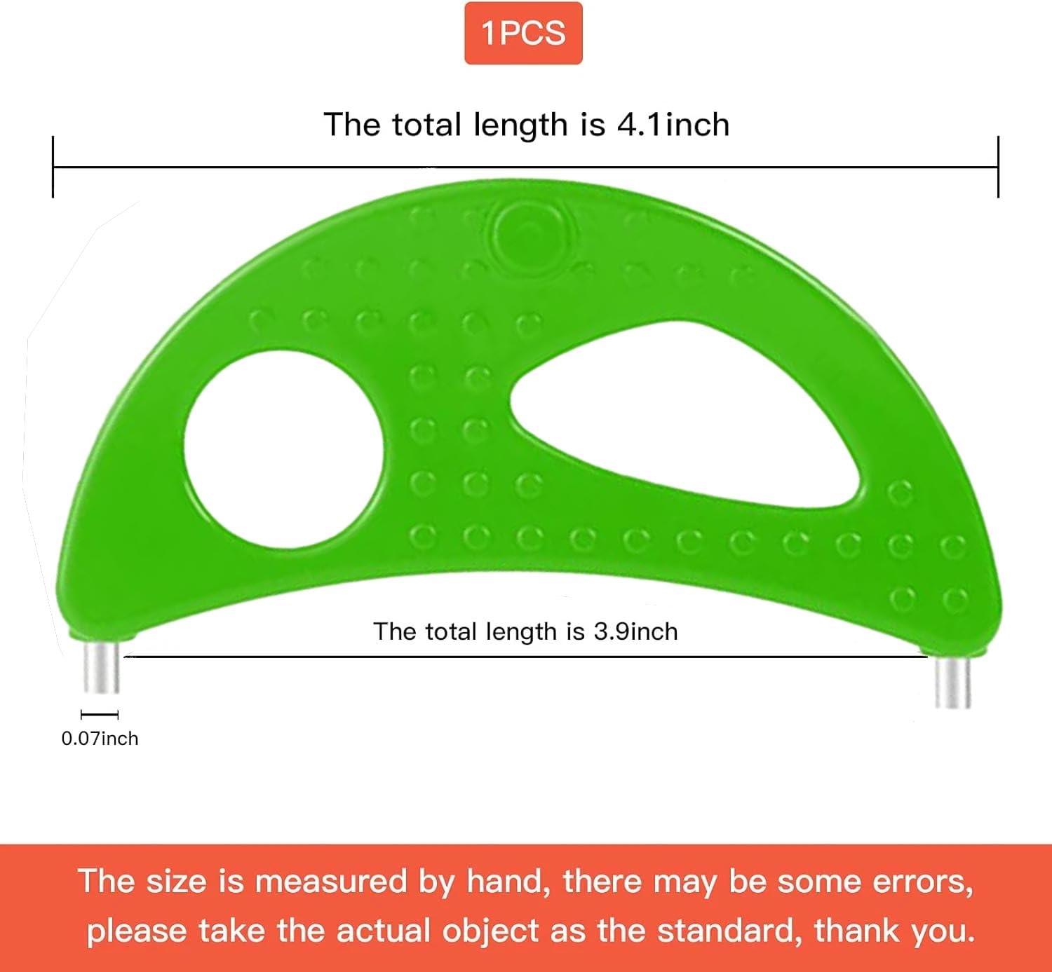 1 Pcs Green Crescent Tool Compatible for Jack Lalanne Power Juicer CL003AP E1188 E1189 MT1000 Juicer Replacement Parts 2