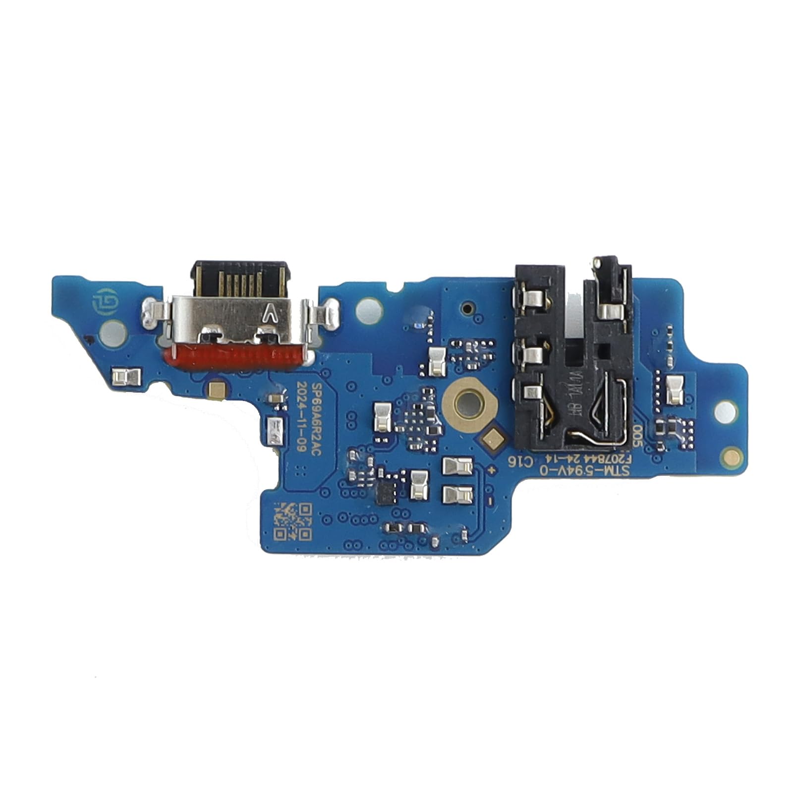 Avvood USB Charging Port Board Dock Connector Jack Microphone Replacement for Motorola Moto G 5G 2025 XT2513 XT2513-1 XT2513V XT2513-2 4