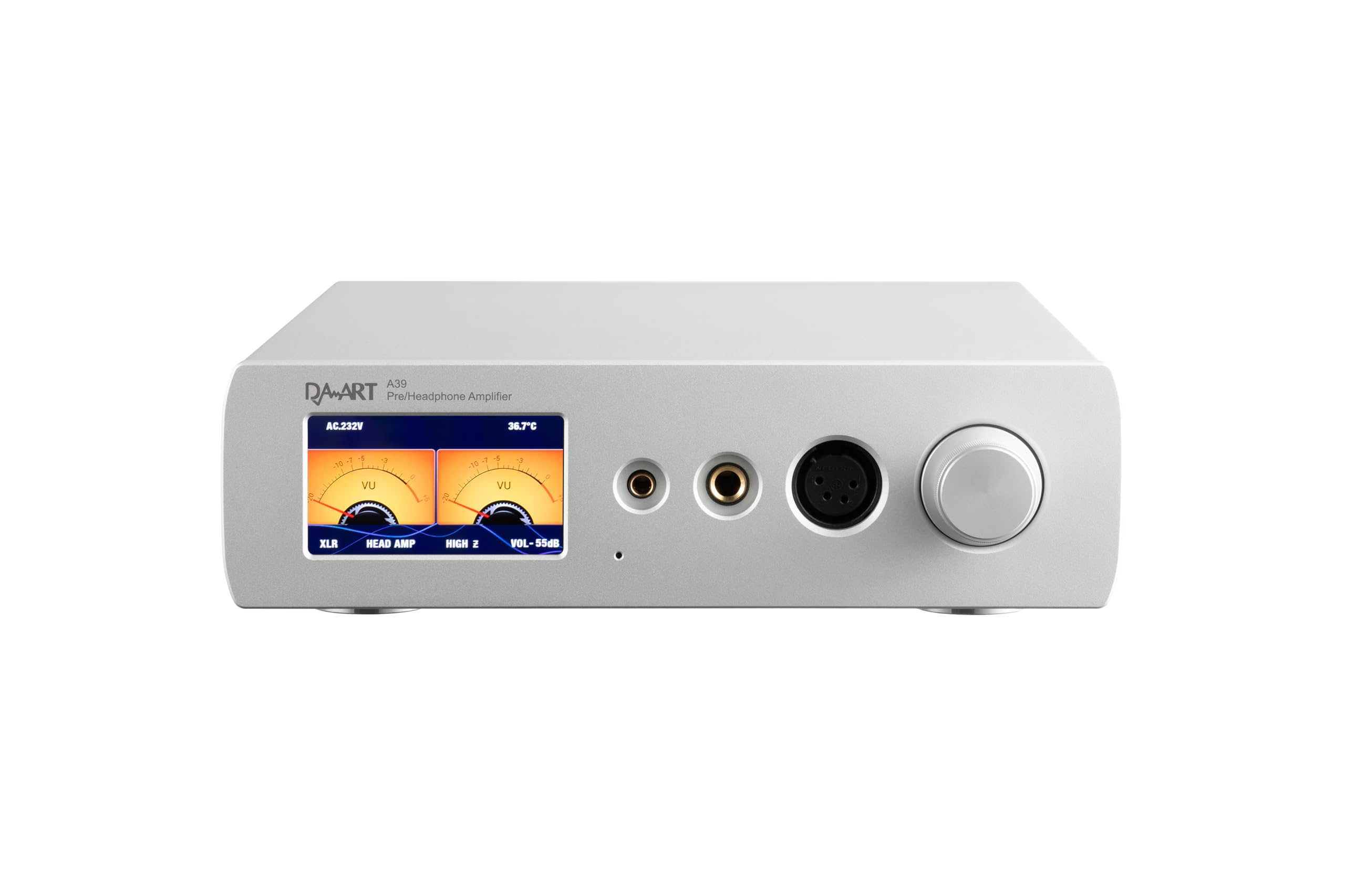 Yulong A39 Pre-Amplifier Balanced Headphone Amplifier (Silver) 1