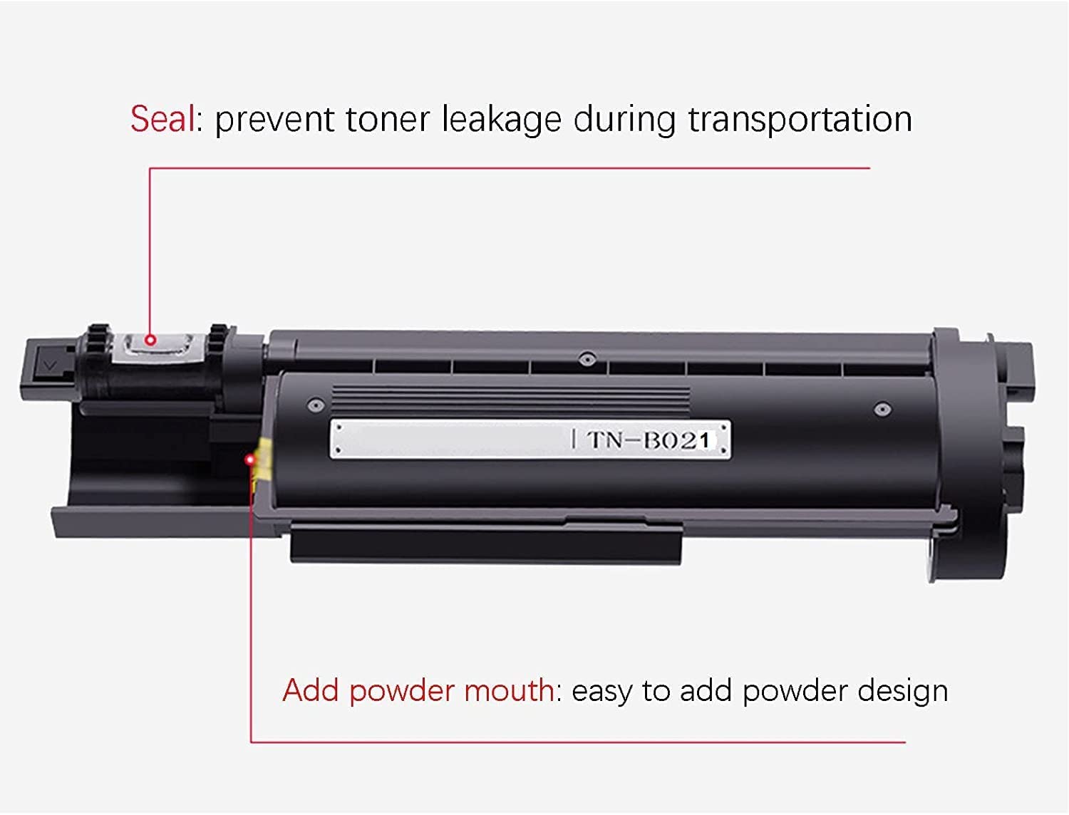 VERENA TN B021 Toner Cartridge Compatible for Use in Brother, HL-B2000D / B2080DW / DCP-B7500D / B753DW / MFC-B7715DW Printers (TN B021-1PIC) 2