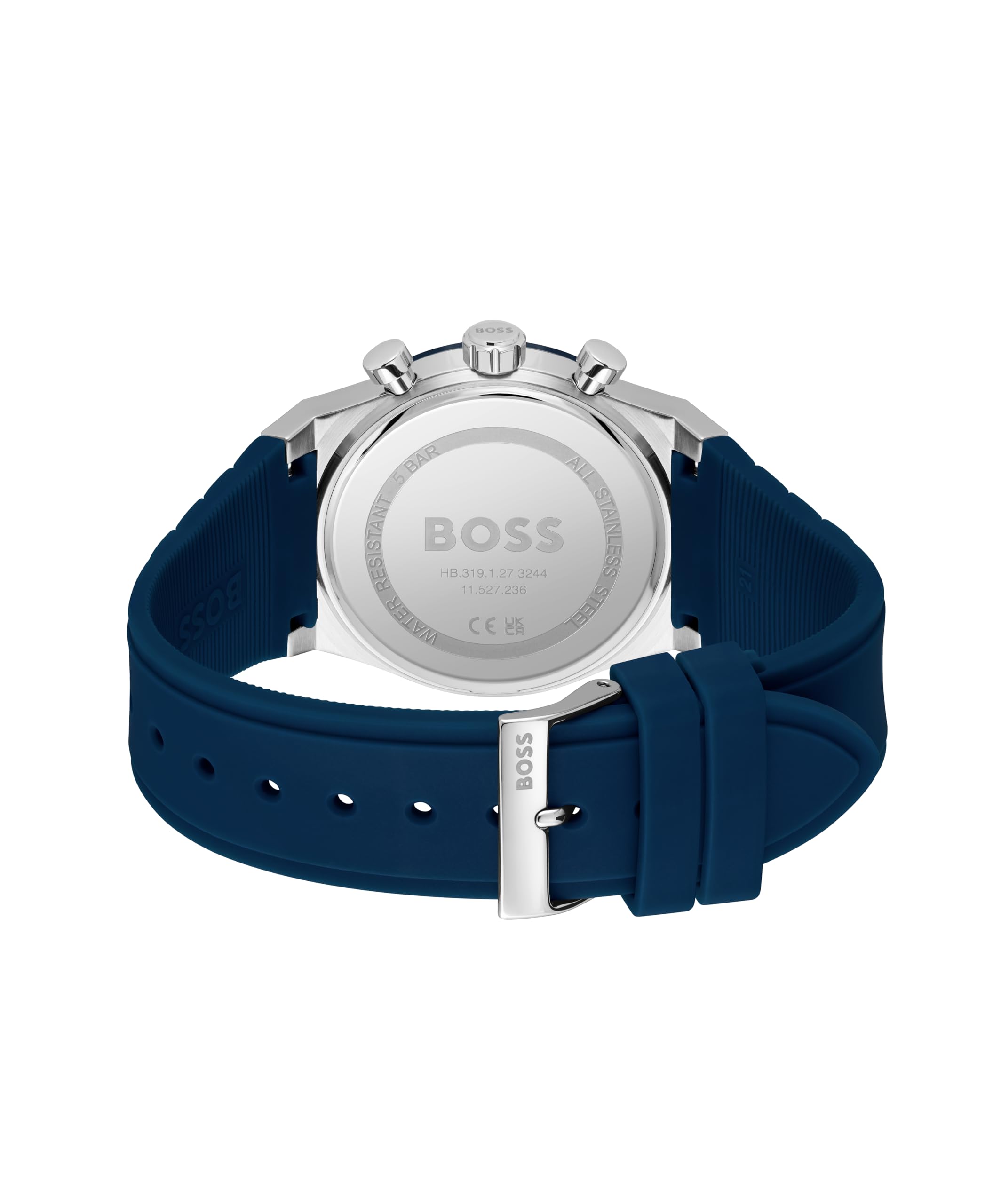BOSS Men's Chronograph Watch – Candor Collection, Stainless Steel Case, Quartz Movement, Stopwatch Function, Sporty & Elegant Design - Gift for Him 5