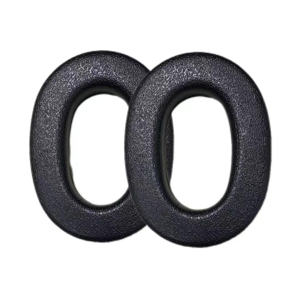 Replacement 3M WorkTunes TPU Protein Leather Ear Pads Cushions Cover Repair Parts Compatible with 3M WorkTunes (90543, 90544, 90542, 90541) / ZOHAN EM042/033/037 Radio Headphone (Black/2 Pairs) 4