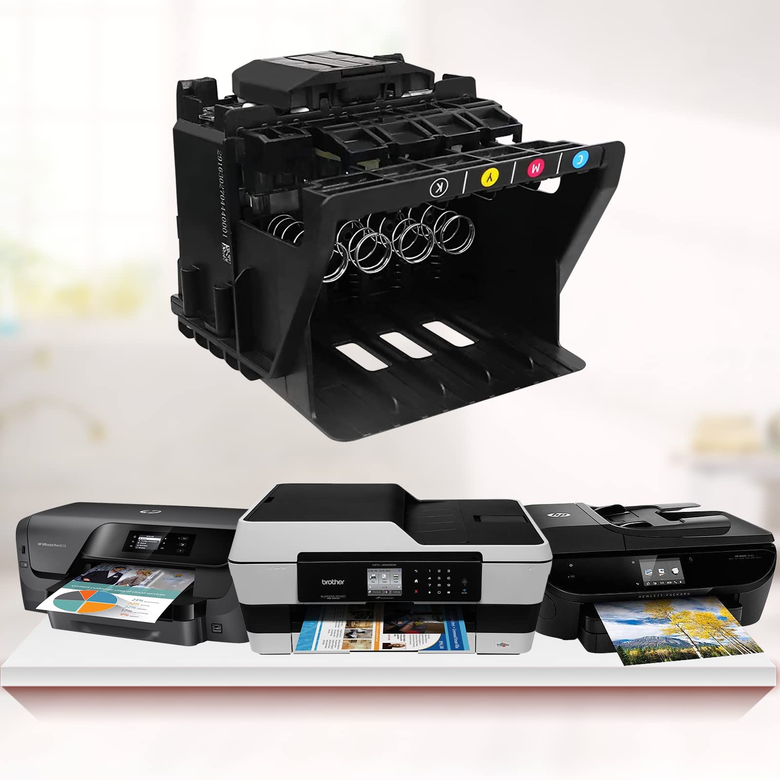HP 950 951 Printhead HP Officejet Pro 8100 8600 276dw 251dw 8610 8621 8620 Color Printer Print Head 5