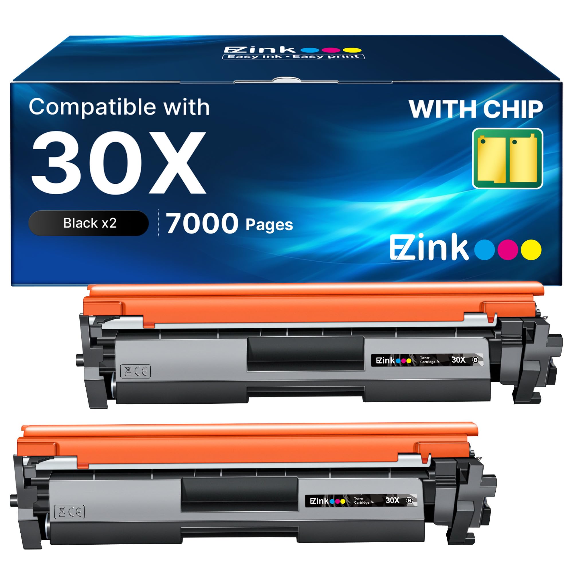 CF230X 30X Toner Replacement for HP 30X Black High Yield Toner Cartridge 2