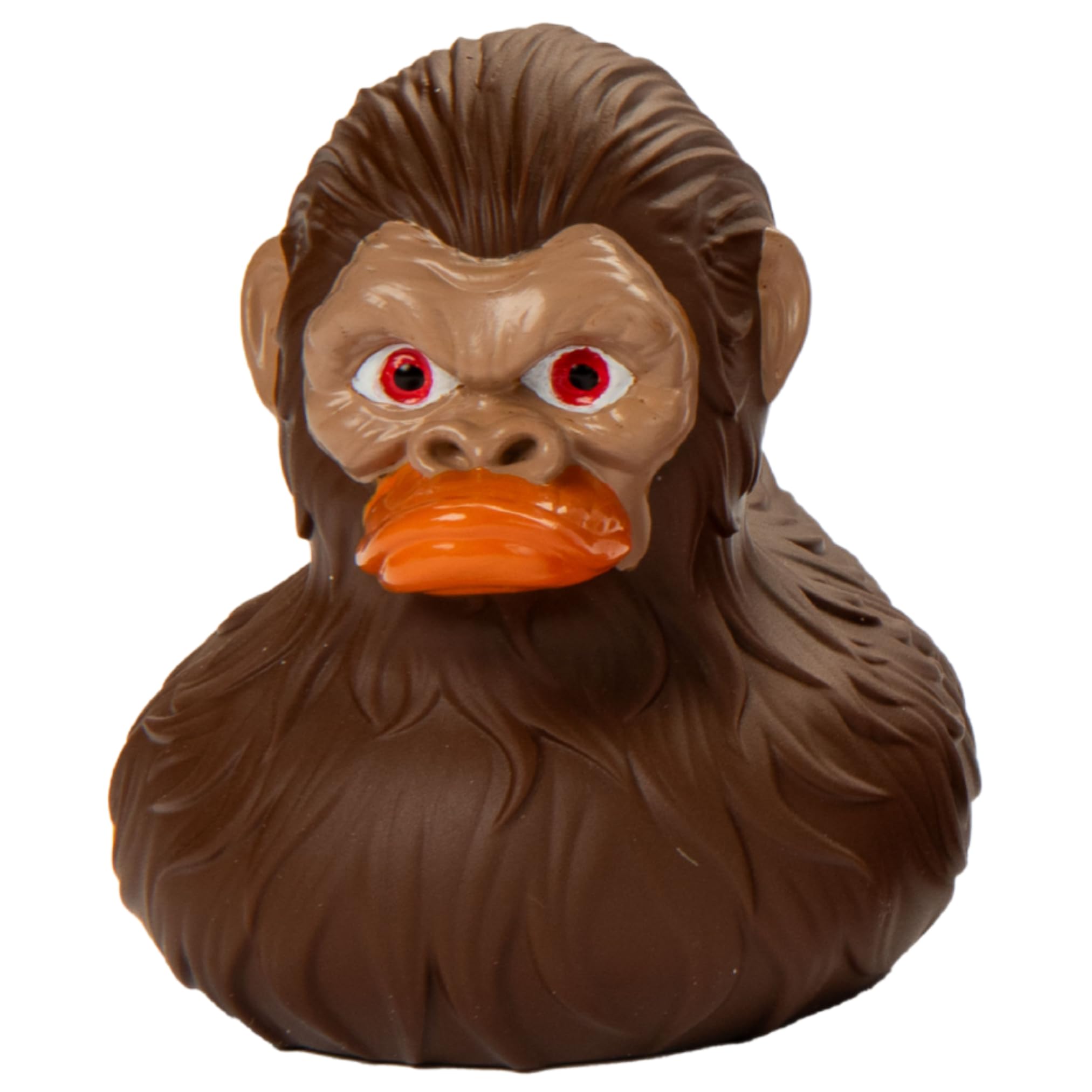 Bigfoot Rubber Ducks for Jeeps - Funny Jeep Ducks for Ducking - Ford Bronco Accessories for Squatching - Bigfoot Gifts for Men Women - Sasquatch Bath Toys for Kids - 3 Inch Size (Brown, 1) 1