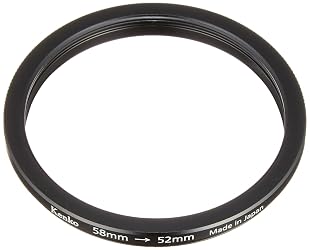 Kenko Lens Accessories Step Down Ring 58-52mm (P=0.75) Lens Filter Diameter Conversion 3
