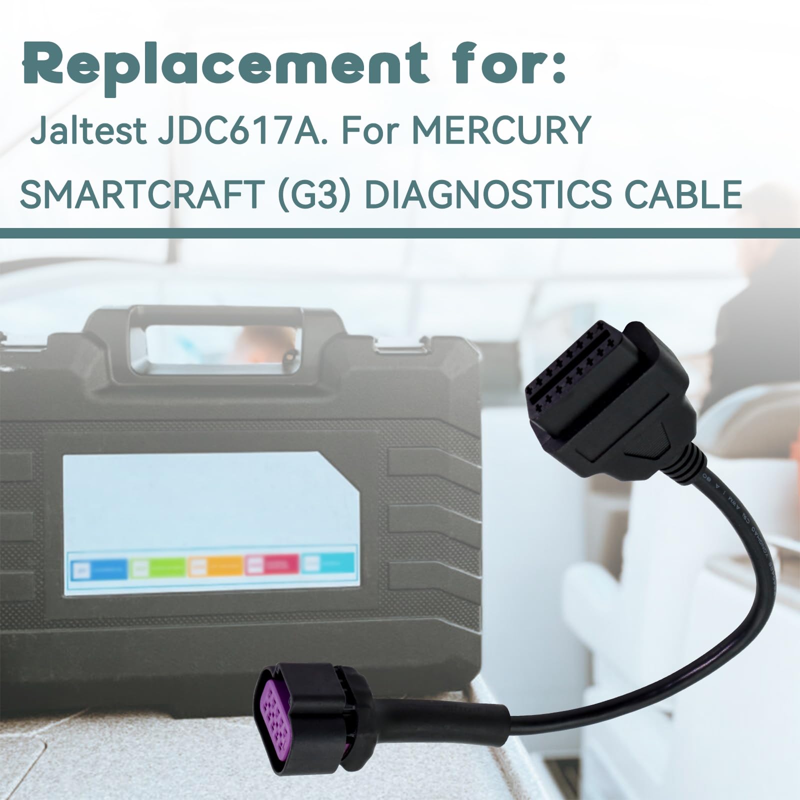 ALEXAPRO OBD2 Adapter 10 Pin Cable 4