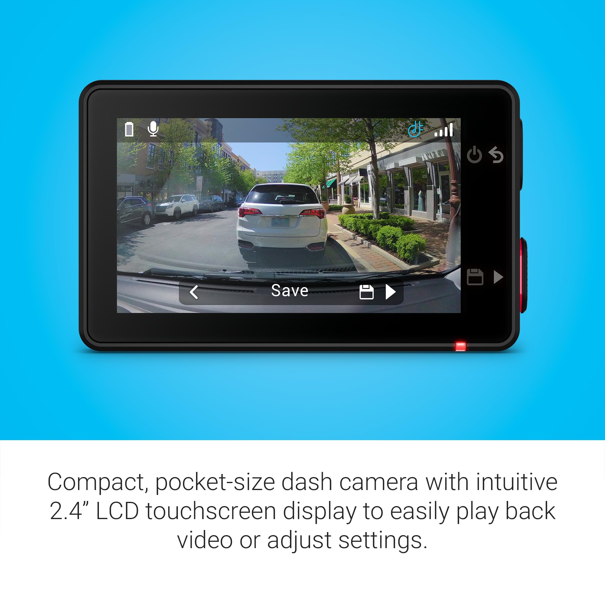 Garmin X310 Compact 4K Dash Cam with 140-degree Field of View with Signature Series Cloth 4
