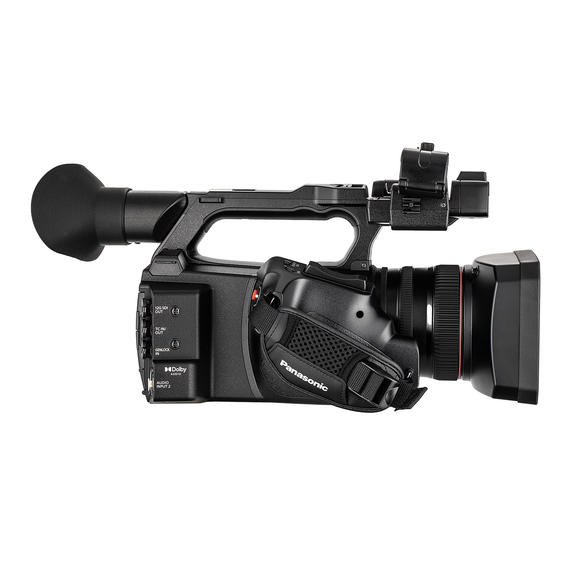 Panasonic AG-CX370 UHD 4K Pro Live Streaming Camcorder with NDI HX2 and Auto-Tracking Bundle with 64GB Memory Card + 67mm 3 Piece Filter Kit + Graduated Color Multicoated Filter Set + More 6