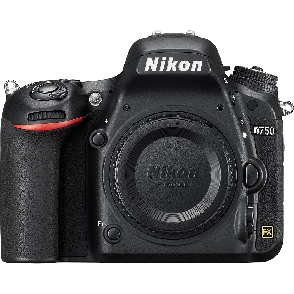 Nikon D750 24.3MP DSLR Digital Camera with AF 50mm f/1.4D Lens (1543) Deluxe Bundle -Includes- Sandisk 64GB SD Card + Large Camera Bag + Filter Kit + Spare Battery + Telephoto Lens + More 2