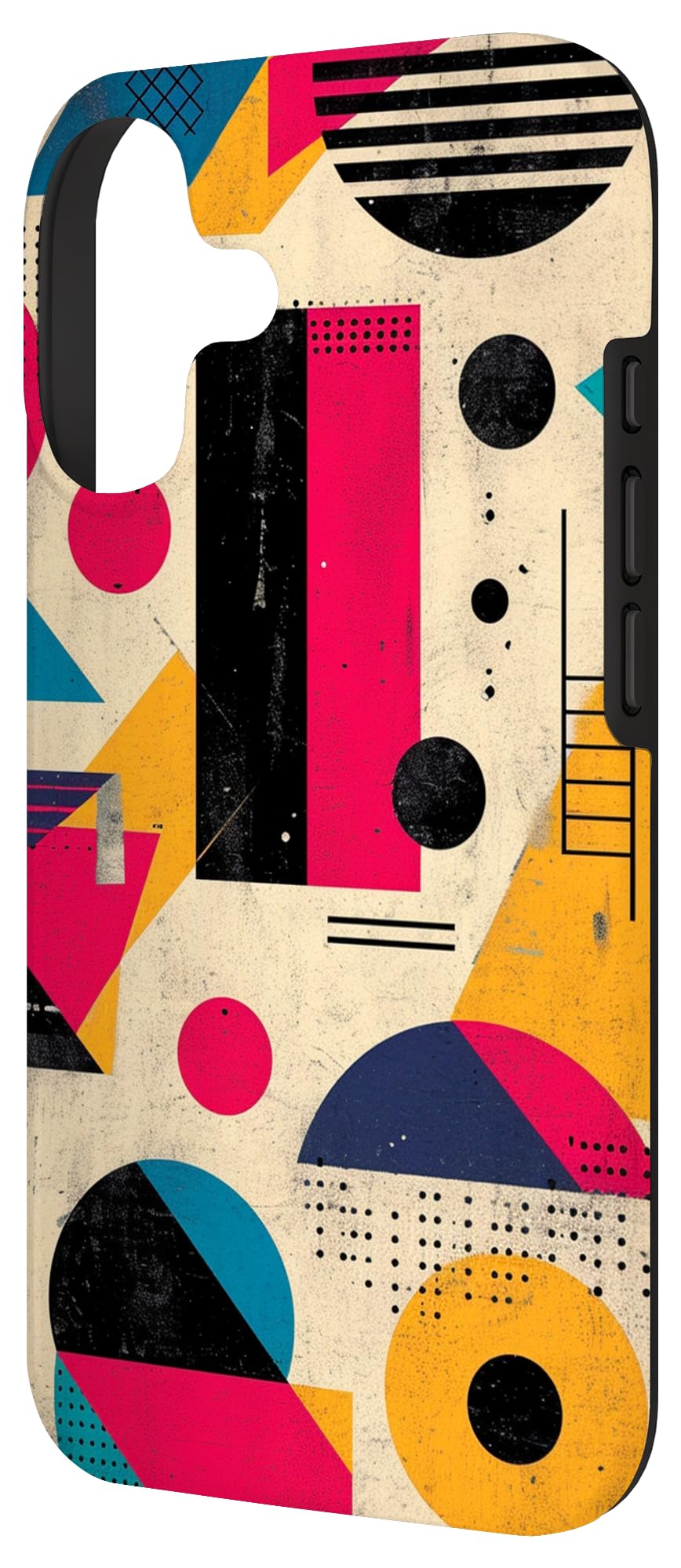 Retro 80s 90s Geometric Pattern Colorful Shapes 1980s Retro Case for iPhone 17 2