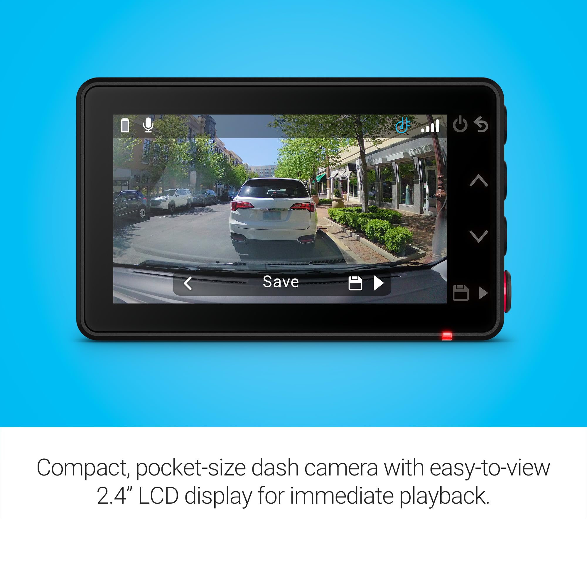 Garmin X210 Compact 1440p HD Dash Cam with 140-degree Field of View and Signature Series Cloth 5