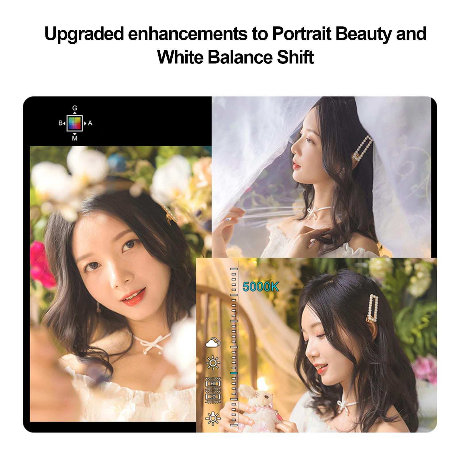 64MP Digital Camera with 12X Optical Zoom Autofocus, Supports, 5K HDR 30fps Video, Flip Touchscreen, Micro SLR Camera, Includes Filters and Beauty Mode 4