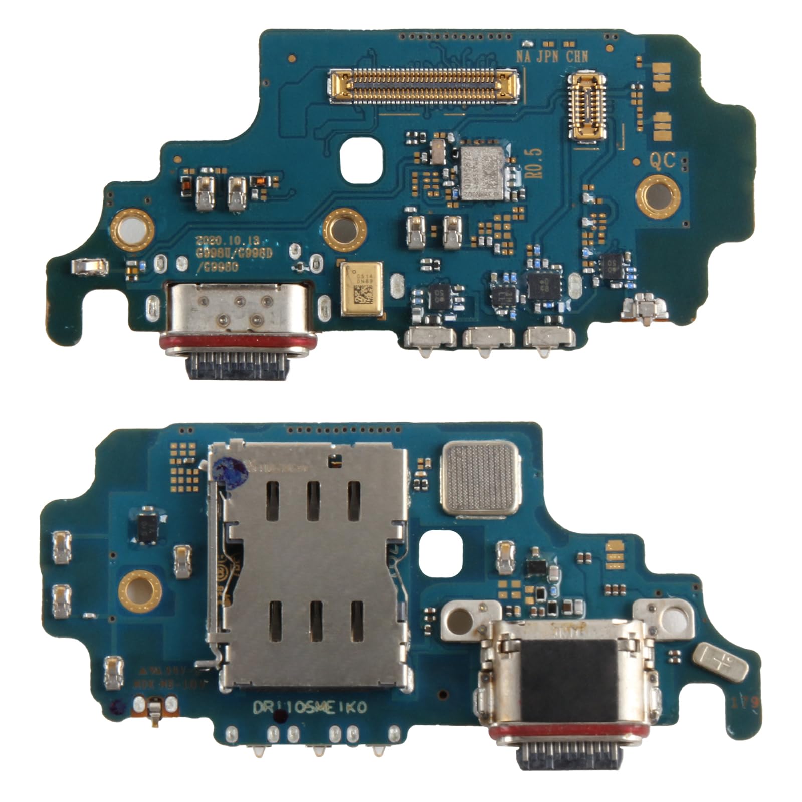 Charging Port Replacement for Samsung Galaxy S21 Ultra USB Type-C Charging Port Flex Cable Replacement with Tools - Compatible with SM-G998U SM-G998U1 All Models (Dock Connector Board Repair Kit) 3