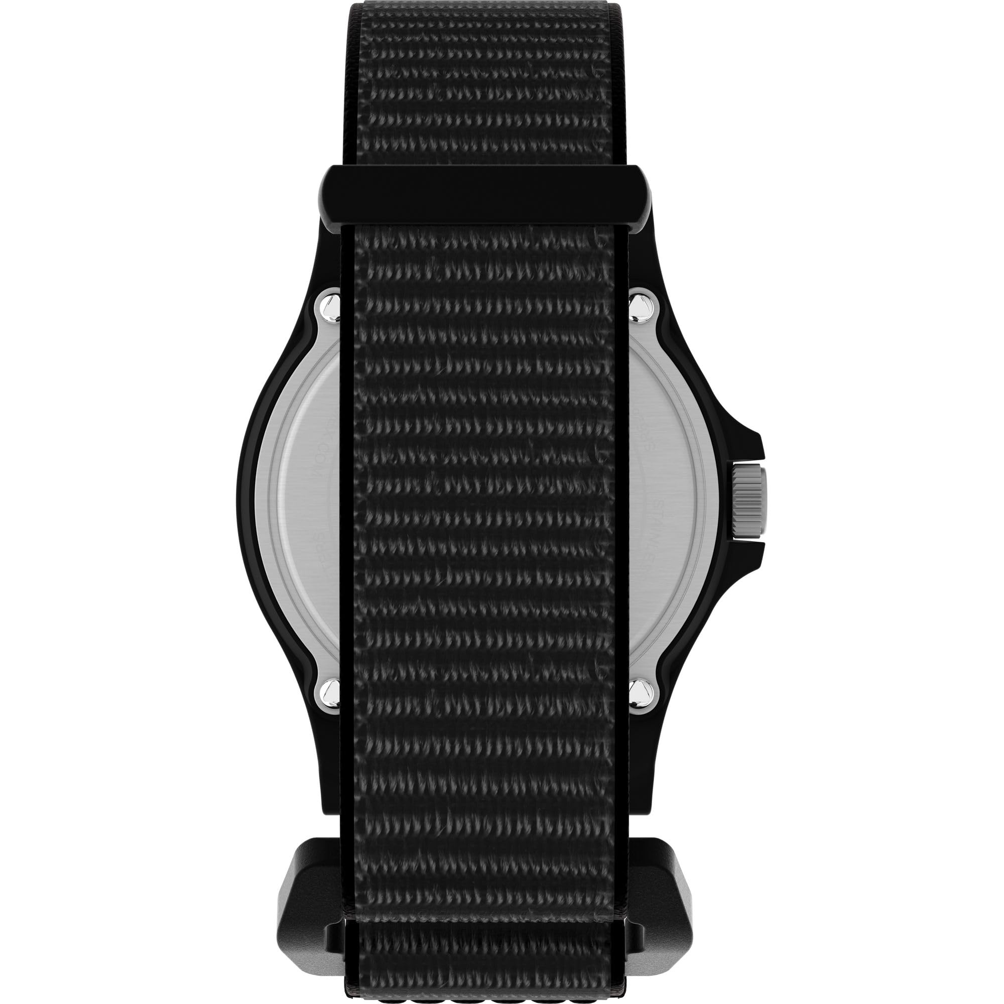 Timex Unisex Grand Teton National Park 40mm Watch - Black Fastwrap Green Dial Black Case 4