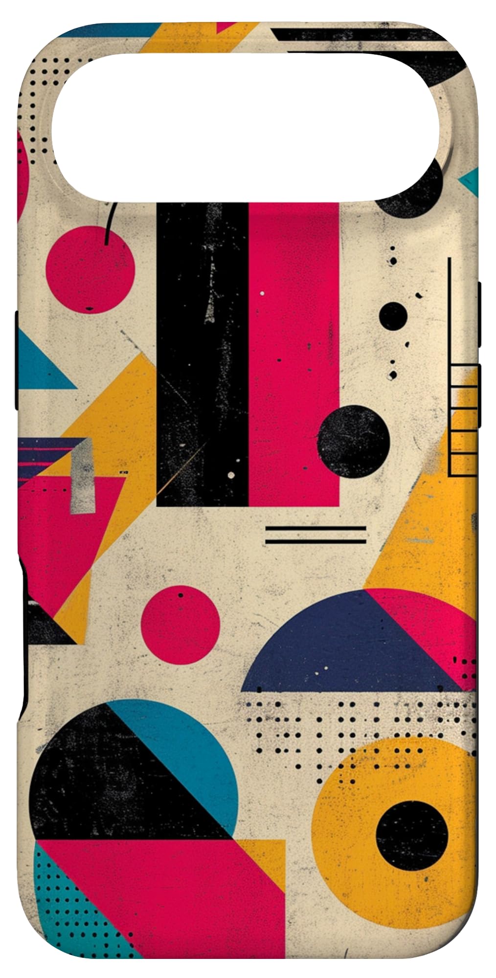 Retro 80s 90s Geometric Pattern Colorful Shapes 1980s Retro Case for iPhone Air 1