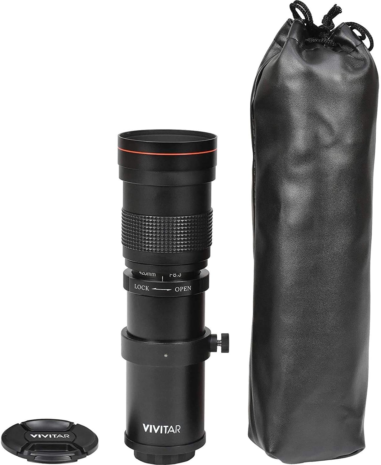 420-1600mm f/8.3 Manual Telephoto Zoom Lens for Canon Digital EOS Rebel EOS-M, EOS M2, EOS M5, EOS M6, EOS M6 Mark II, EOS M10, EOS M50, EOS M50 II, EOS M100, EOS M200 Cameras 3