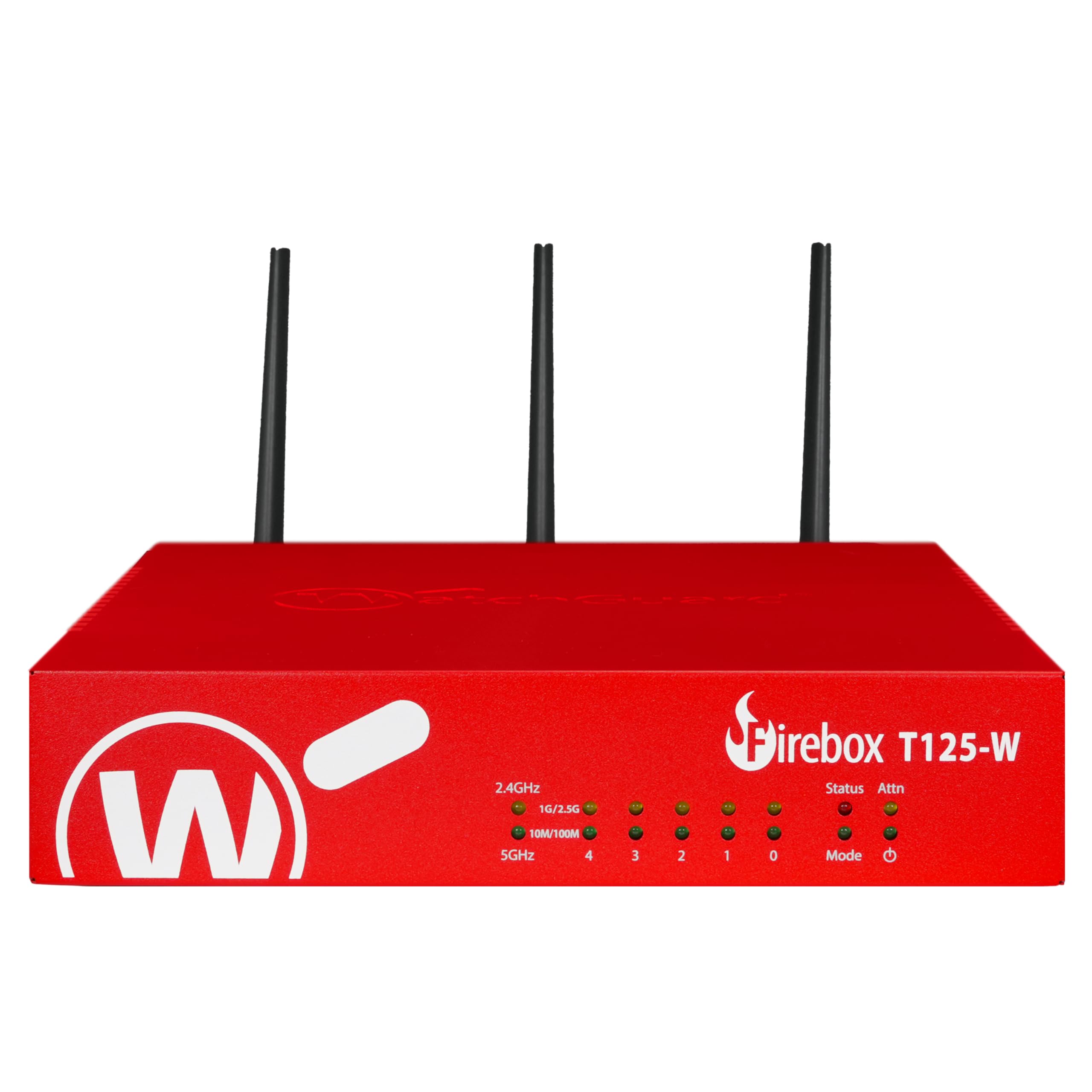 WatchGuard Firebox T125-W with 3 Year Basic Security Suite - Wi-Fi 7 Firewall, 1x 2.5Gb + 4X 1Gb Ports, High-Speed Security for Remote Offices (WGT126033) 1