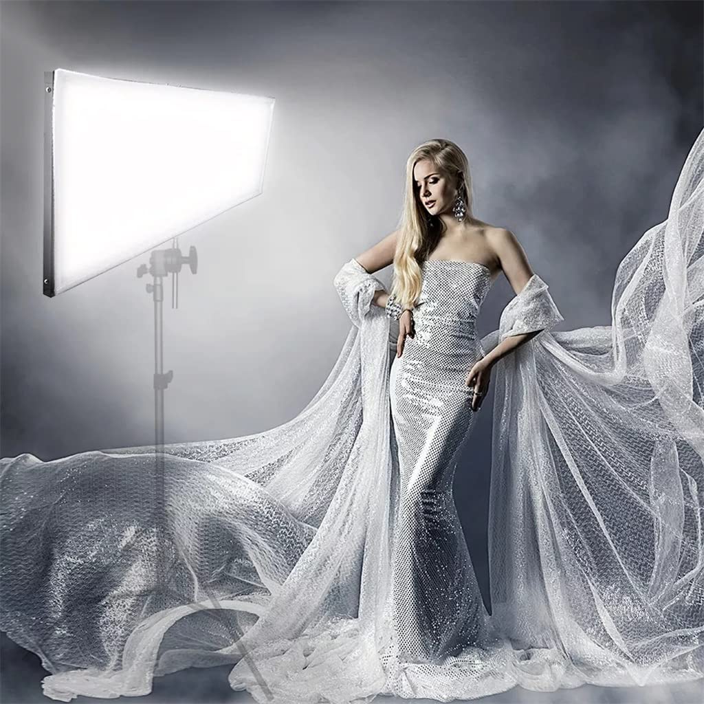 30x90cm Daylight LED Light Panel 5500K Dimmable Photography Light with Soft Cloth Remote Control and Bag 4