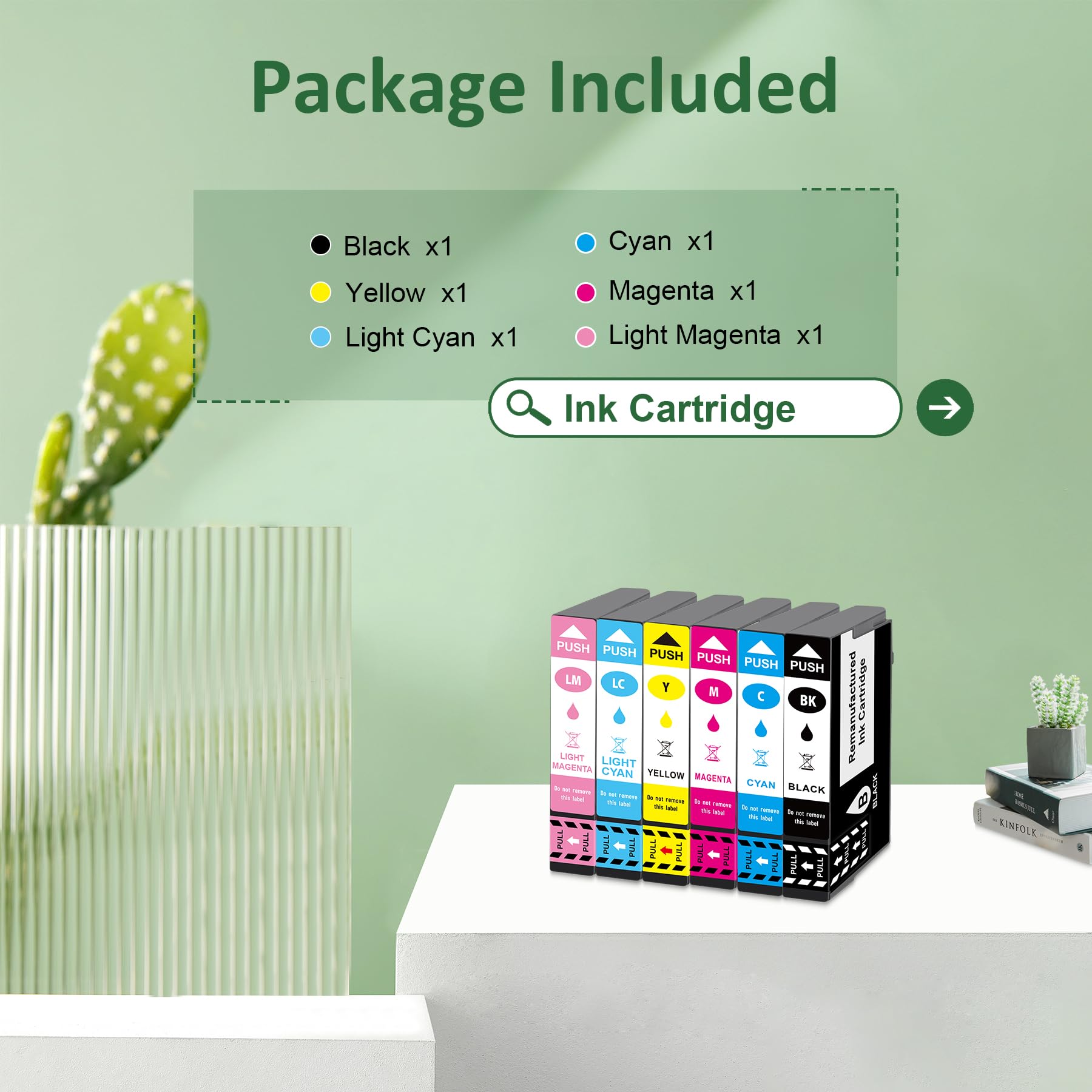 Remanufactured Ink Cartridges Replacements for T098 T98 Ink Cartridges 3