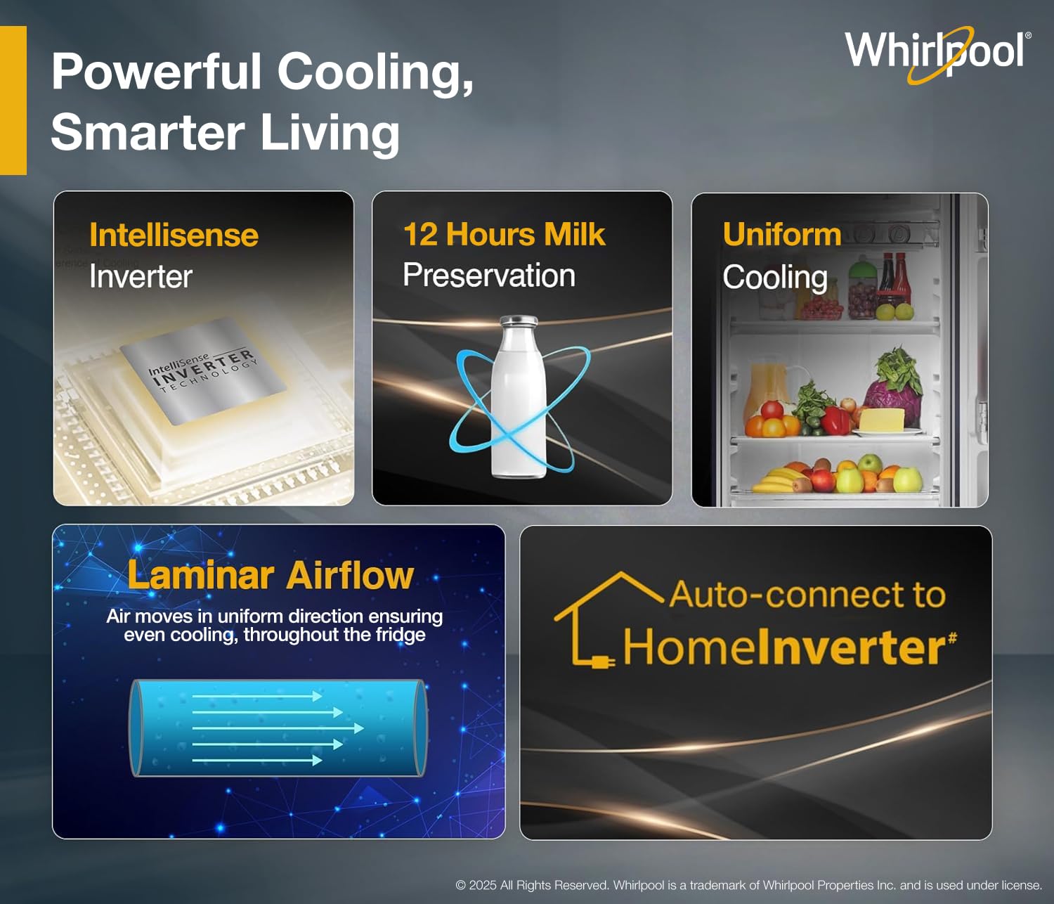 Whirlpool 184 L 5 Star Direct-Cool Single Door Refrigerator with Intellisense Inverter Compressor (205 WDE ROY 5S Inv SAPPHIRE SPRING-Z) 4