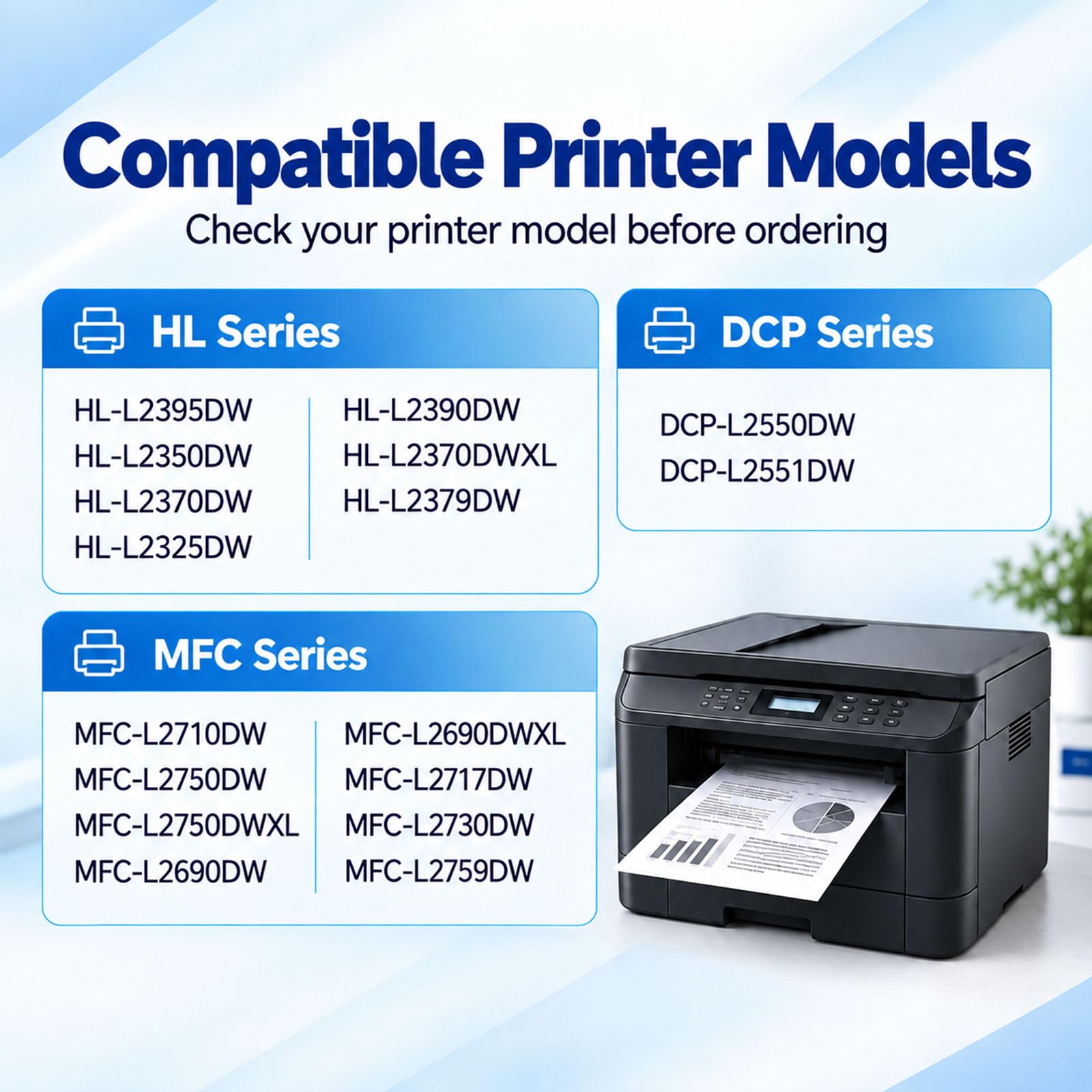 USEHOTI TN730 Toner Cartridge Compatible with Brother MFC-L2710DW, 2-Pack 3