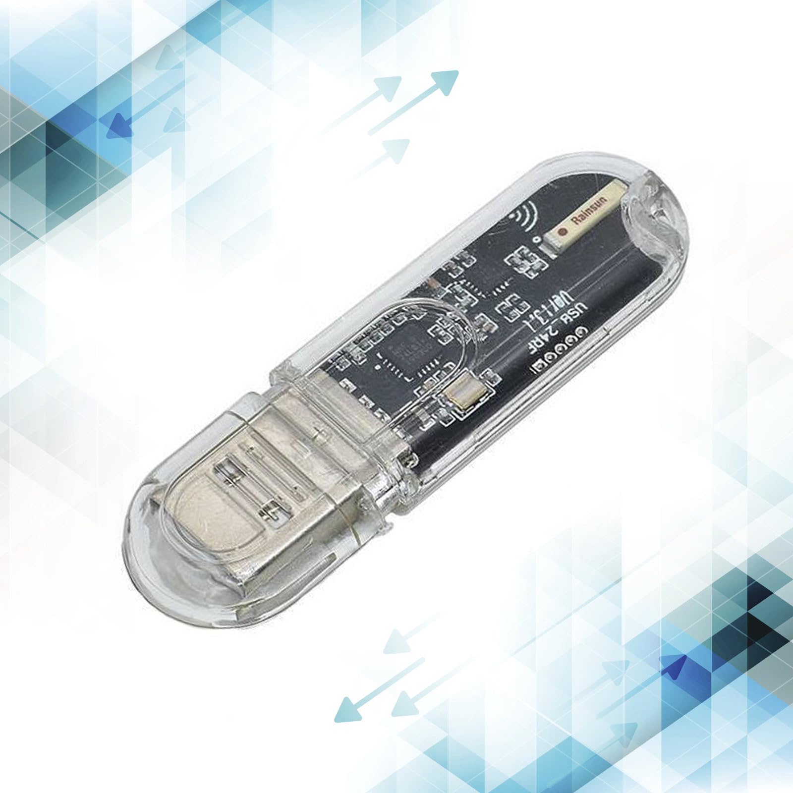 Haoyull Wireless USB Adapter USB Transfer nRF24L01 Modules Seamless Communication Solution Fast & for Multiple Devices 3