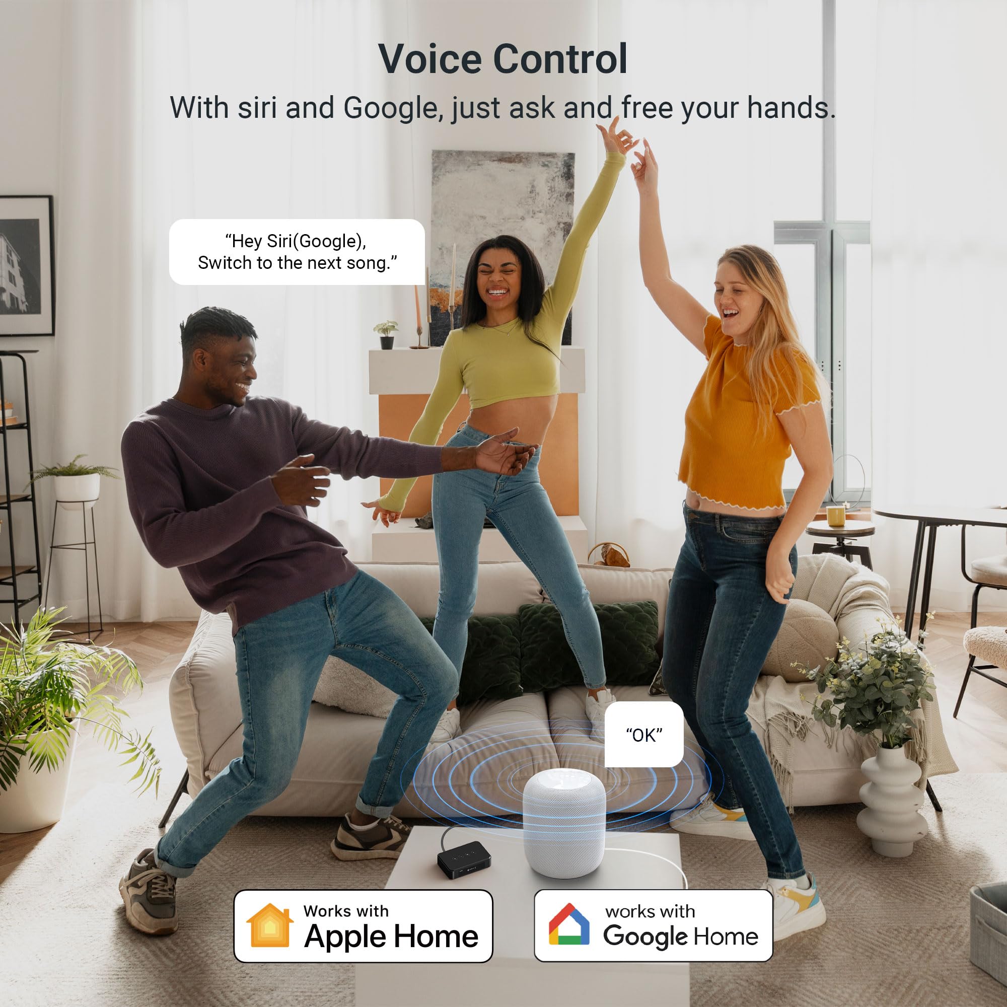 Arylic LP10 WiFi Music Streamer for Existing Stereo Systems, AirPlay 2, Google Cast, Spotify Connect, Tidal Connect & Qobuz Connect, Wireless Audio Receiver for Amplifiers and Speakers 5
