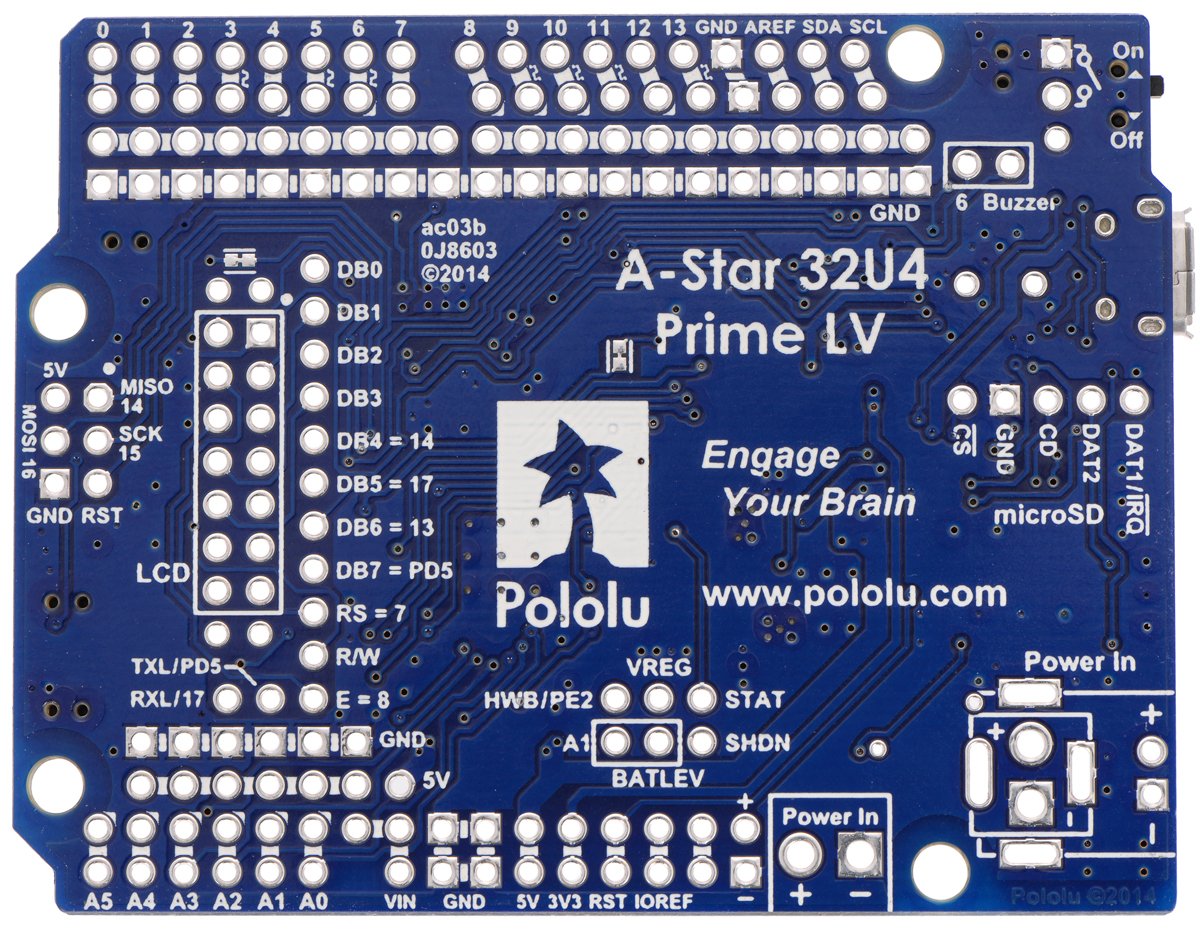 Pololu A-Star 32U4 Prime LV (SMT Components Only) (3105) 3