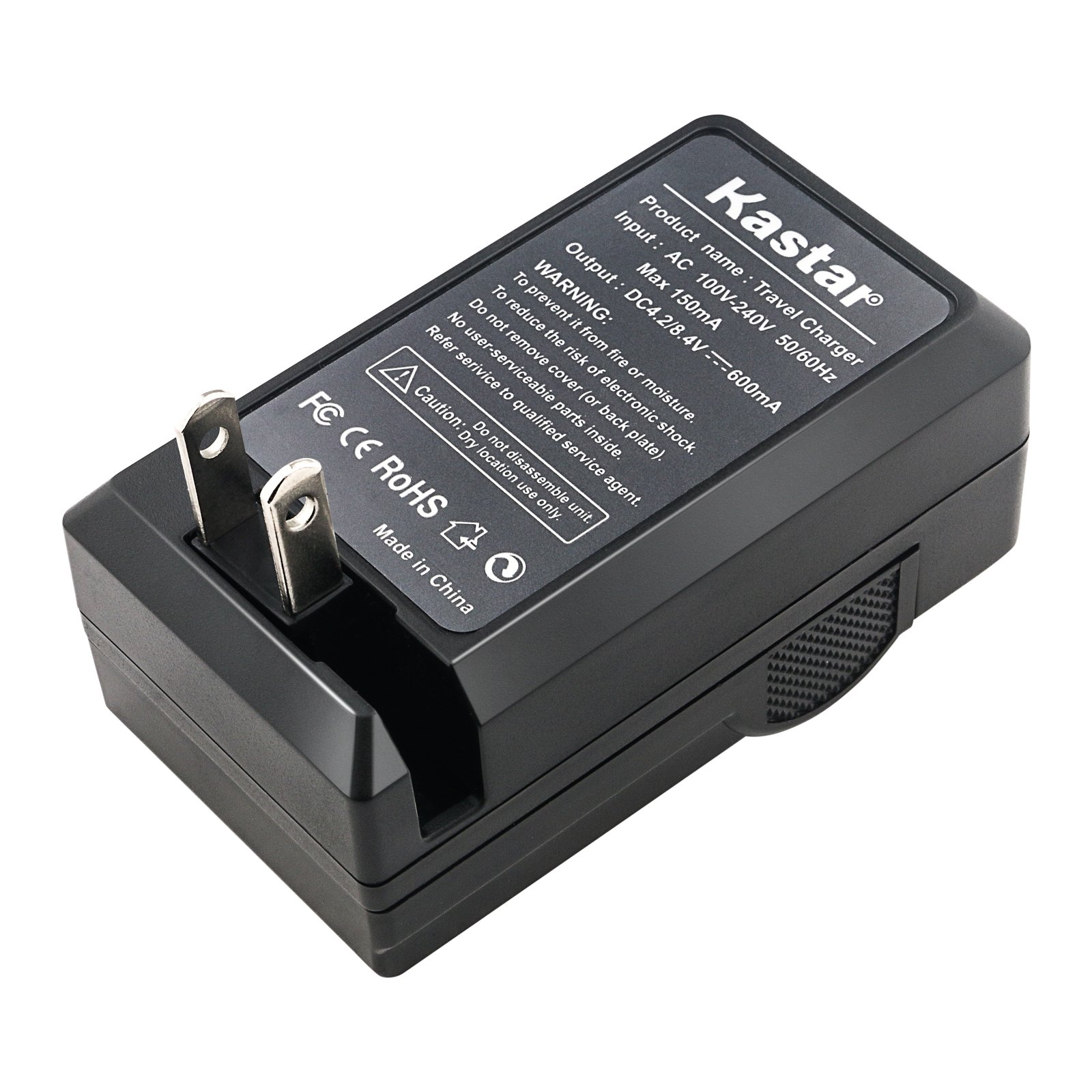 Kastar Travel Charger Replacement for Samsung SLB-1137, Fujifilm NP-60, Kodak KLIC-5000, Olympus Li-20B, Fujifilm FinePix 50i 601 F401 F410 F601 M603, Kodak EasyShare DX6490 DX7440 DX7590 DX7630 4