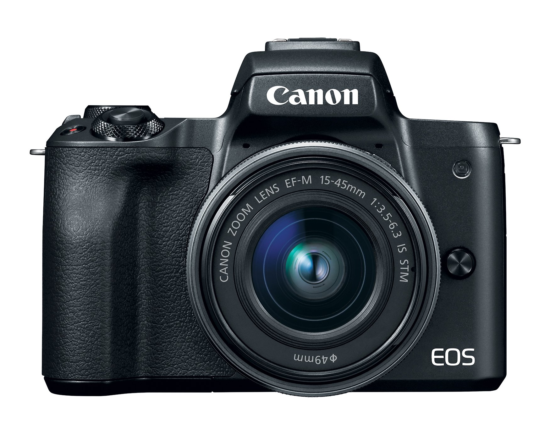 Canon EOS M50 Black + EF-M 15-45 mm is STM Black + SB130 + SanDisk SD 16 GB 5