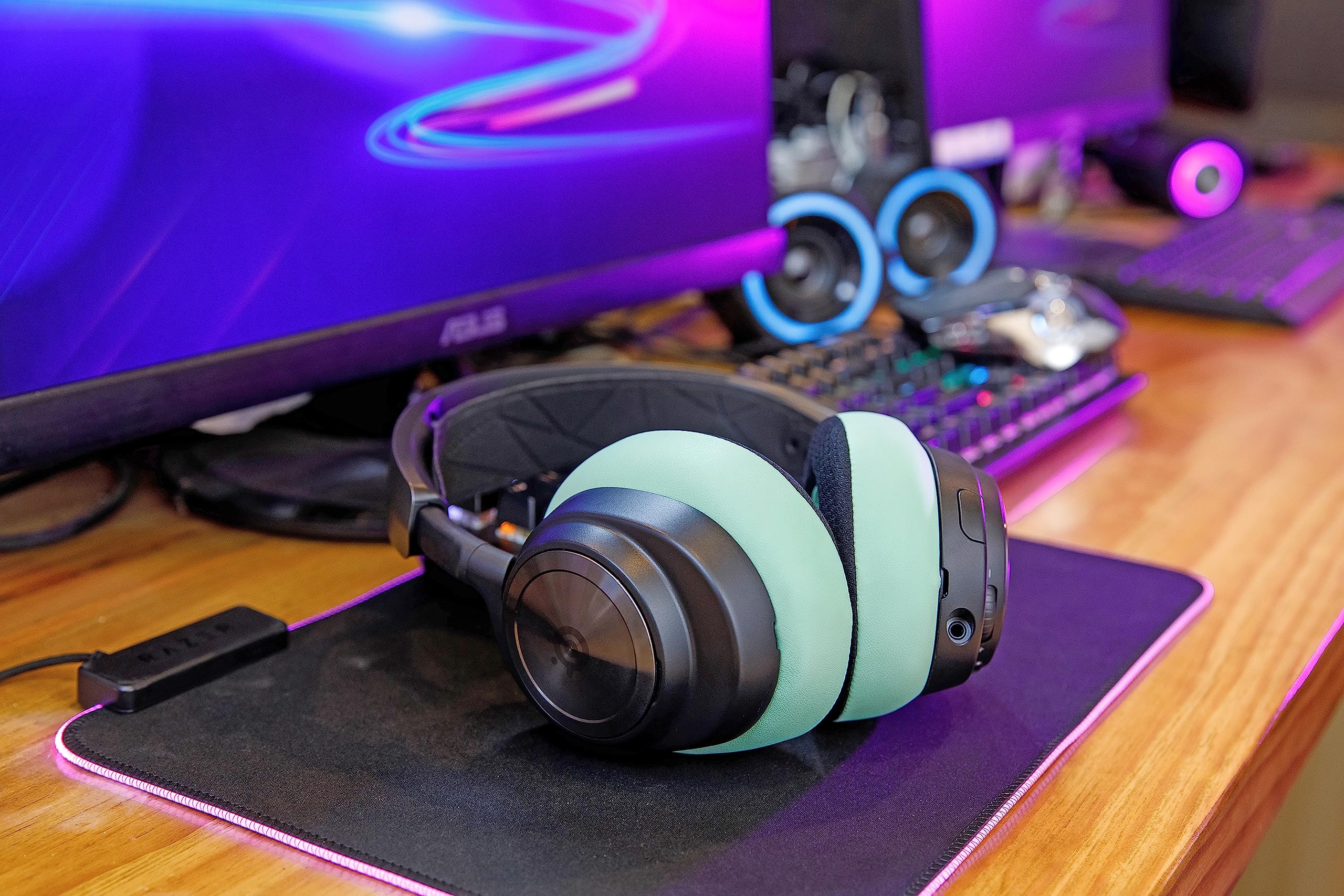 WC Freeze Nova Pro Wireless - Cooling Gel Earpads for Arctis Nova Pro Wireless, Nova Elite & Nova Pro Omni (Doesn’t Fit Other Models), by Wicked Cushions, Extra Thick & Comfortable | Mint 4