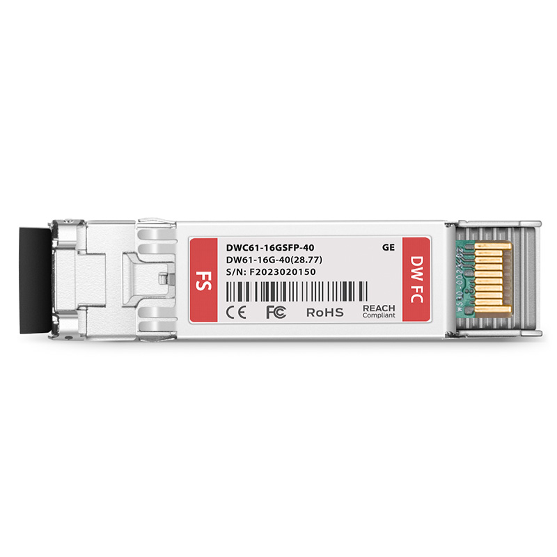 Generic C61 Compatible SFP+ 16G Fibre Channel DWDM 1528.77nm 40km DOM Duplex LC/UPC SMF Optical Transceiver Module 2