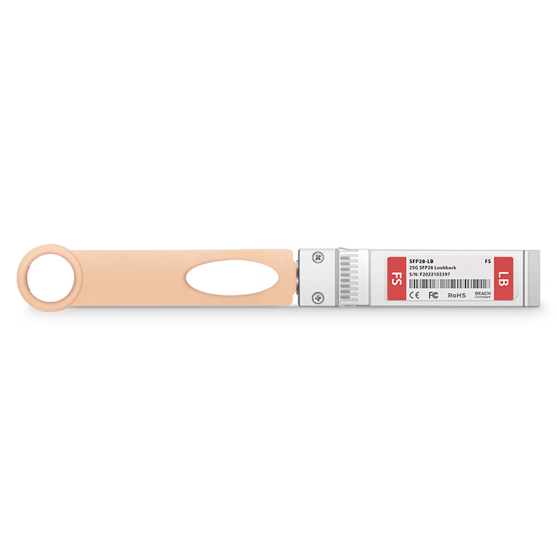 25G SFP28 Passive Loopback Testing Module for FS Switches 2