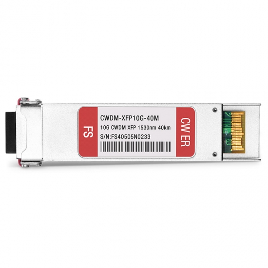 10G CWDM XFP 1530nm 40km DOM LC SMF Transceiver Module for FS Switches 2