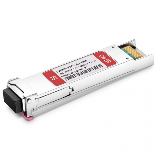 10G CWDM XFP 1530nm 40km DOM LC SMF Transceiver Module for FS Switches 1