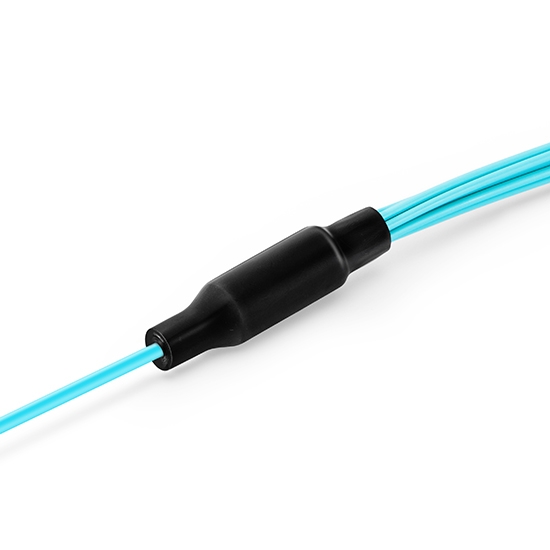 30m (98ft) Juniper Networks EX-QSFP-8LC-AOC30M Compatible  40G QSFP+ to 4 Duplex LC Breakout Active Optical Cable 6