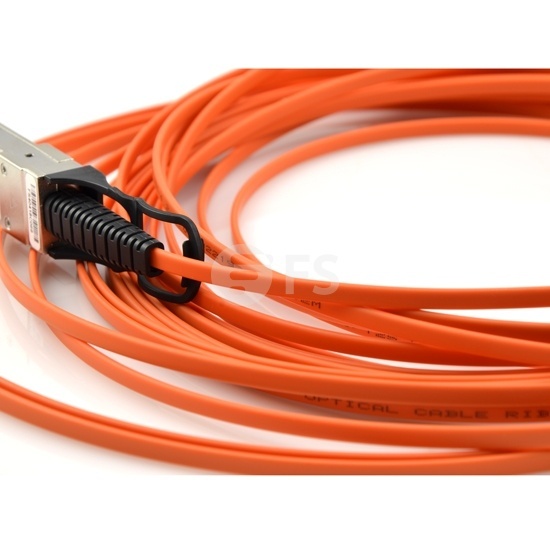 1.25m (4ft) 40G QSFP+ Active Optical Cable for FS Switches 5