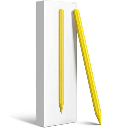 Gnanlen iPad Pencil 2nd Generation with Magnetic Wireless Charging,Same as Apple Pencil 2nd Generation,Stylus Pen Compatible with iPad Pro 11in 1/2/3/4,iPad Pro 12.9in 3/4/5/6,iPad Air 4/5,iPad Mini 6