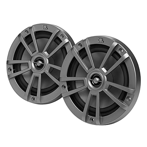 JBL 6-1/2" (160mm) Two-Way Marine Audio Multi-Element Speaker 60W – (Gray)